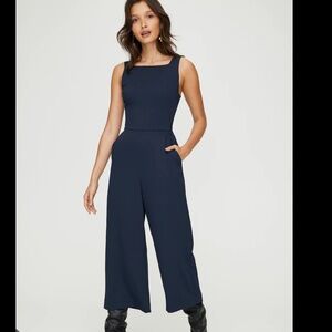 Aritzia Navy Jumpsuit